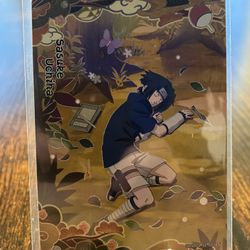 Naruto Kayou English Sasuke Uchiha SE-001L5 NM Series 1 Heaven Scroll