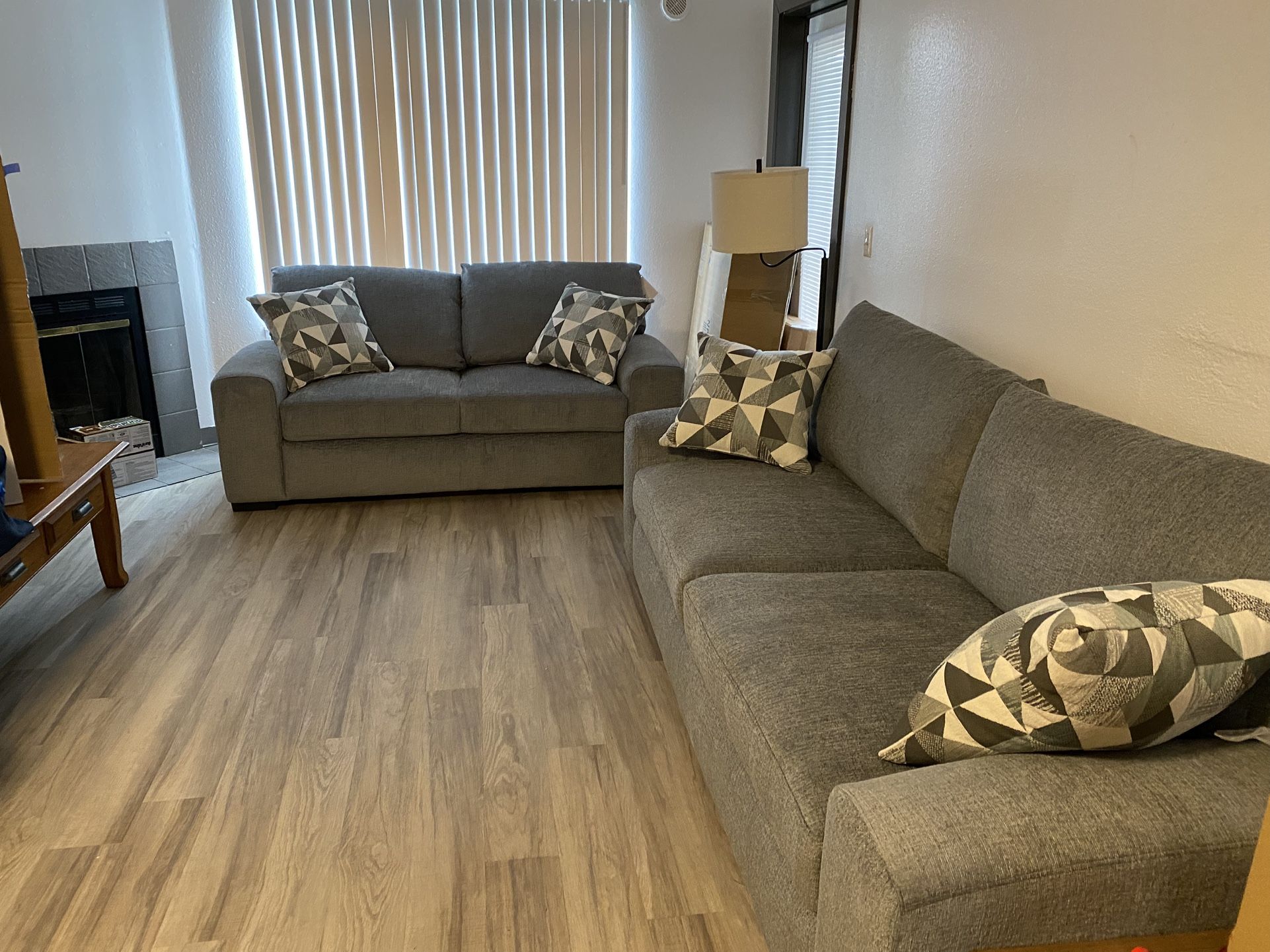 Couch and Love Seat - Like New