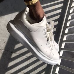 Alexander McQueen White/White Size. 12 US MENS