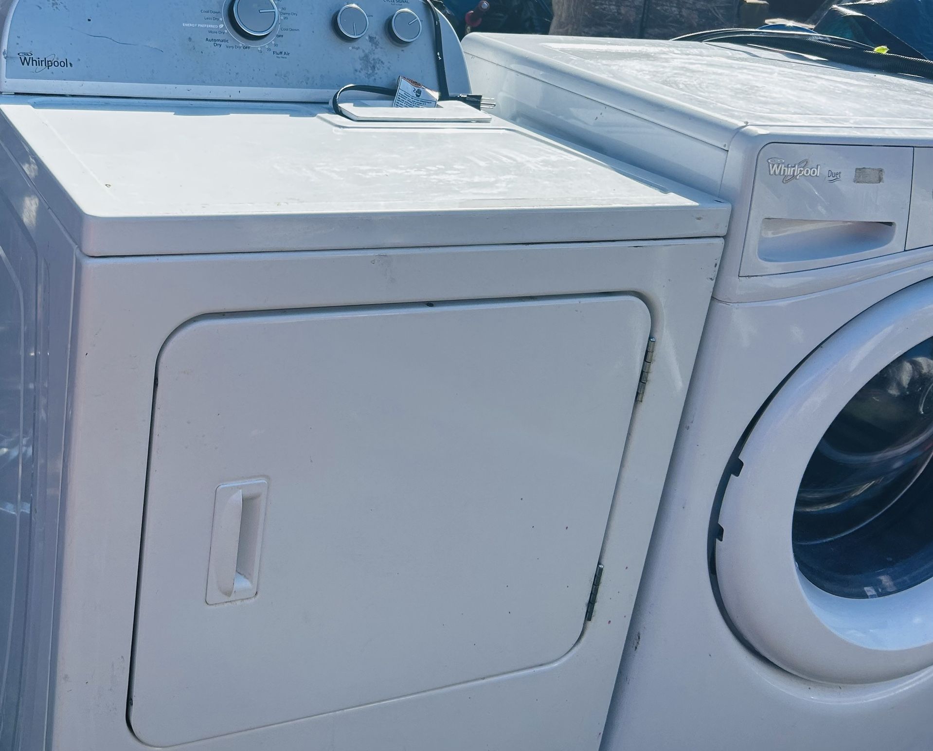 Whirlpool Matching Set Gas Dryer Automatic Washer