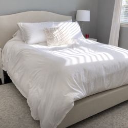 Macy’s Fabric Queen Bed