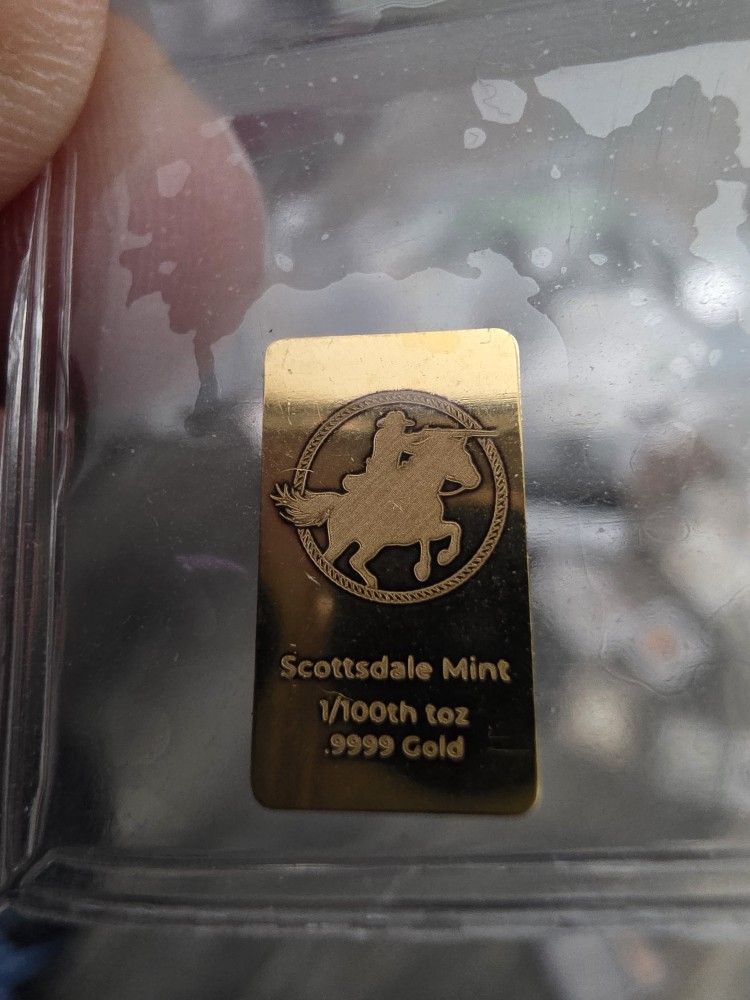 Gold Bar 1/100  Oz 