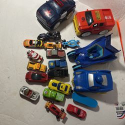 Kids Mixed Lot Of 20 Toy Cars