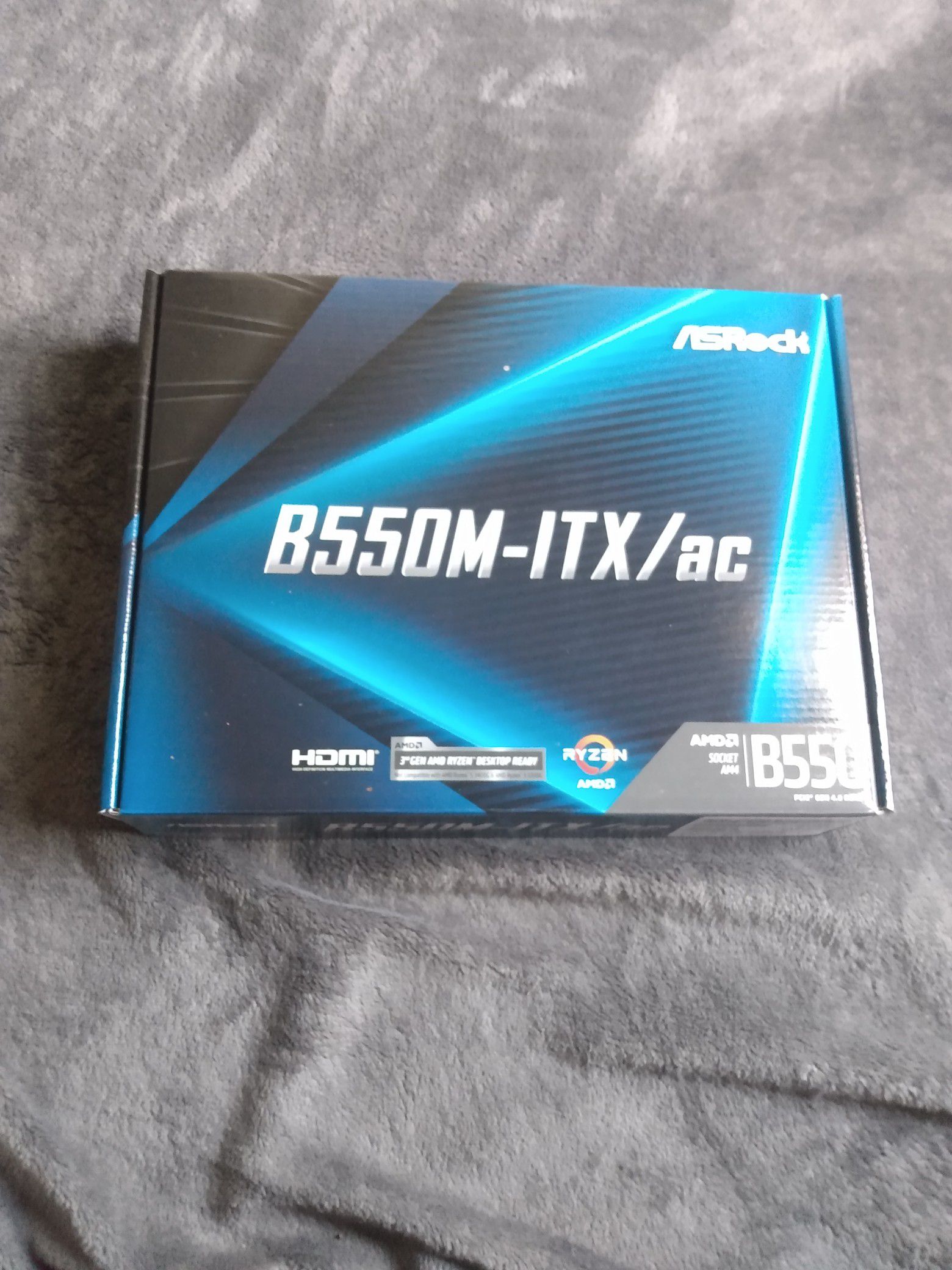 ASRock B550M-ITX/ac Motherboard