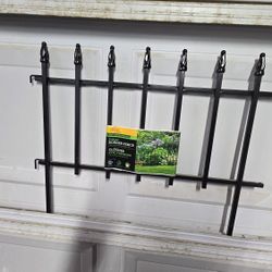 Metal Garden Fence Set - 5 panels ( 18 in.T x 22 in.w)