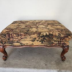 Rectangular Fabric Ottoman