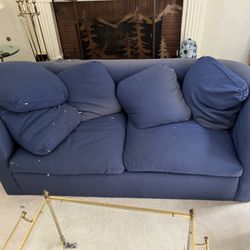 Blue Couch Sofa Free