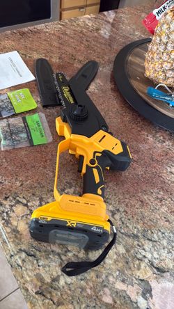 8”-6 inch 20 V brushless chainsaw