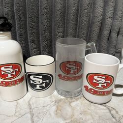 49ers Coffee Mug And Stein  Bundle