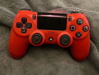 Official Sony Magma Red PS4 DualShock 4 Controller – New Analog Sticks & Battery  Price: $25  Description:  🔴 Official Sony Magma Red PS4 Controller 