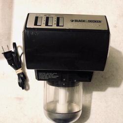 Black & Decker Space Maker Coffee Grinder & Coffee Maker Set