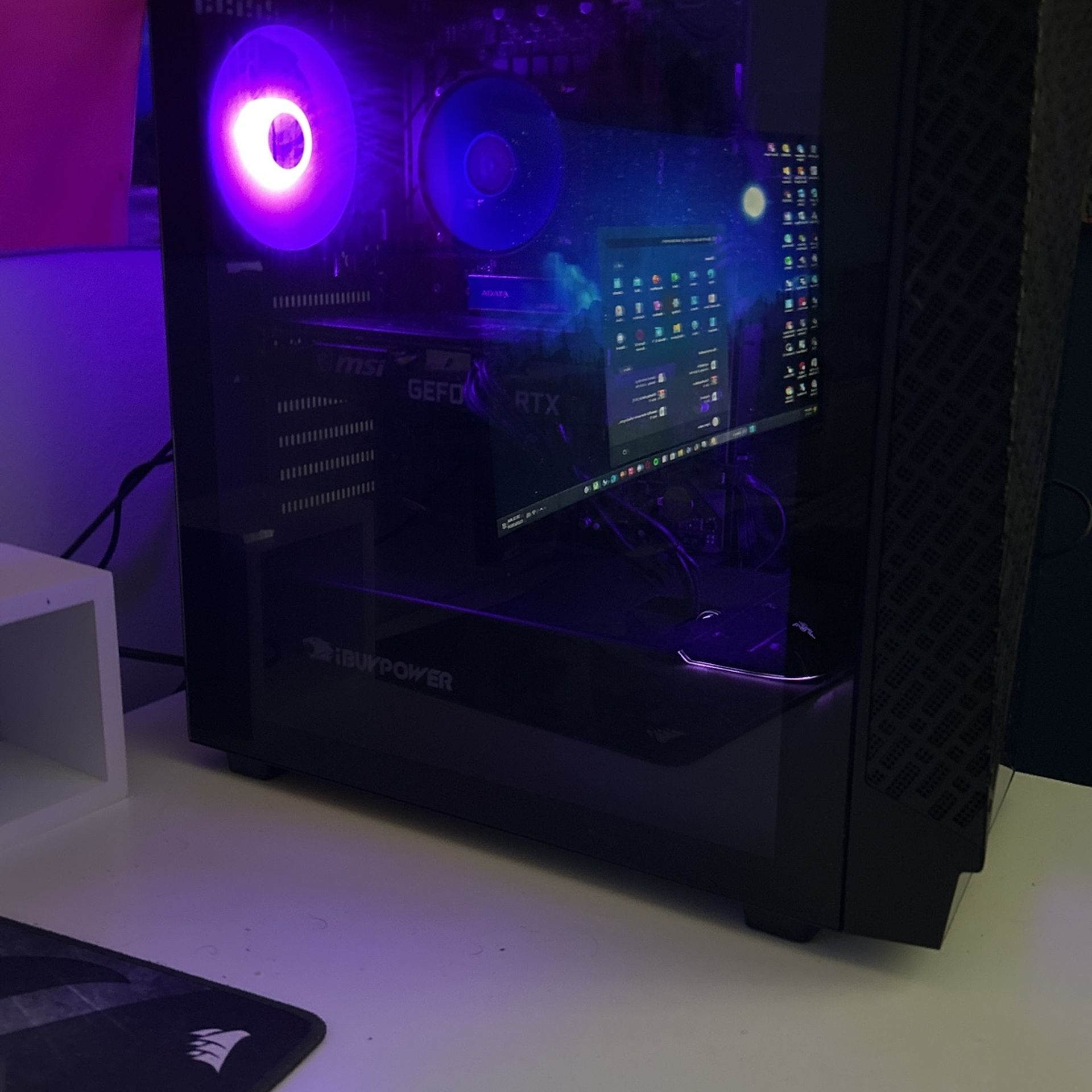 iBuyPower Gaming PC Computer Desktop SlateMESH2070 (Intel Core i7 12700F, RTX 3060 12GB, 16GB DDR4 3000MHZ, 500 GB NVME SSD + 1 TB HDD, Windows 11 Hom