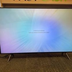 SAMSUNG UN55NU7100FXZA 55" Flat 4K UHD Smart LED TV