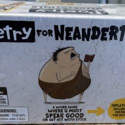 Poetry For Neanderthals