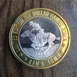 Las Vegas $10 .999 silver coin