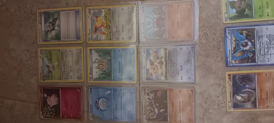 Pokemon Cards From 1st Generation Over 1000 Cards Binder Collection