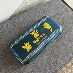 Pokemon Tim Card Canister Box 