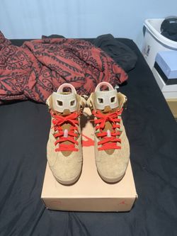 air jordan 6 x travis scott british khaki