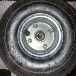 10”  5/8” Bearing Pneumatic Wheel