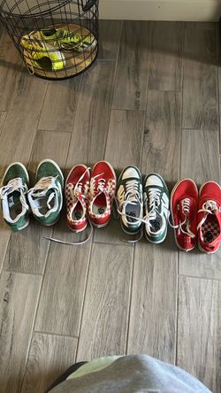 Unisex vans shoes lot take all for $40