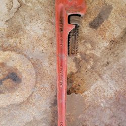 Vintage Super Ego Heavy Duty 24" Pipe Wrench