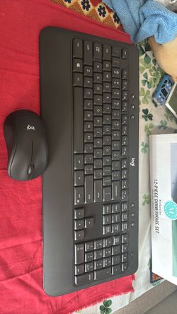 LOGI WIRELESS KEYBOARD W/MOUSE