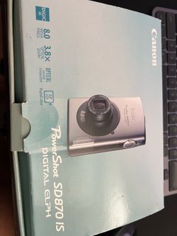 Canon powershot ELPh SD870 IS