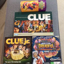 Lot of 2 Board Games Doctor Dreadful Scabs N’ Guts & Rainblow Jumbling Tower EUC!