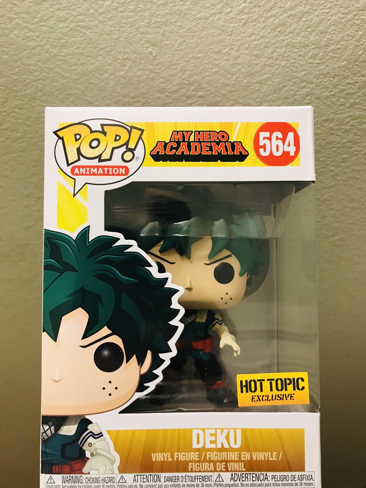 DEKU HOT TOPIC GAMMA SUIT SHOOT STYLE MY HERO ACADEMIA FUNKO POP HOT TOPIC EXCLUSIVE