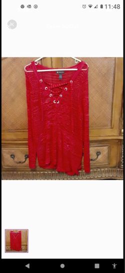 Draw string detail, mesh top,Size XL. By INC