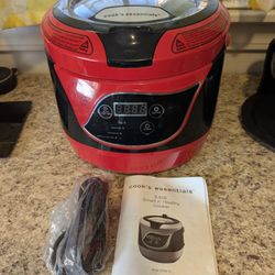 Cook's Essential 5.5 Qt Smart Cooker With Glass Lid