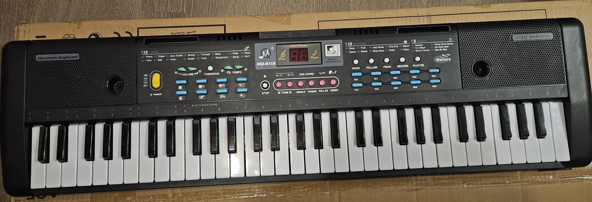 SANMERSEN ELECTRONIC KEYBOARD 