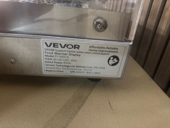 VEVOR Commercial Heated Food Warmer Display Case – Like New
