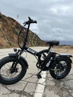Long Range F9 (FULL SUSPENSION/1000W/20ah Battery) Folding E-Bike, 20x4.0 Fat Tire, 32mph, REAR RACK, TWISY THROTTLE +PEDAL ASSIST SHIMANO GEARS