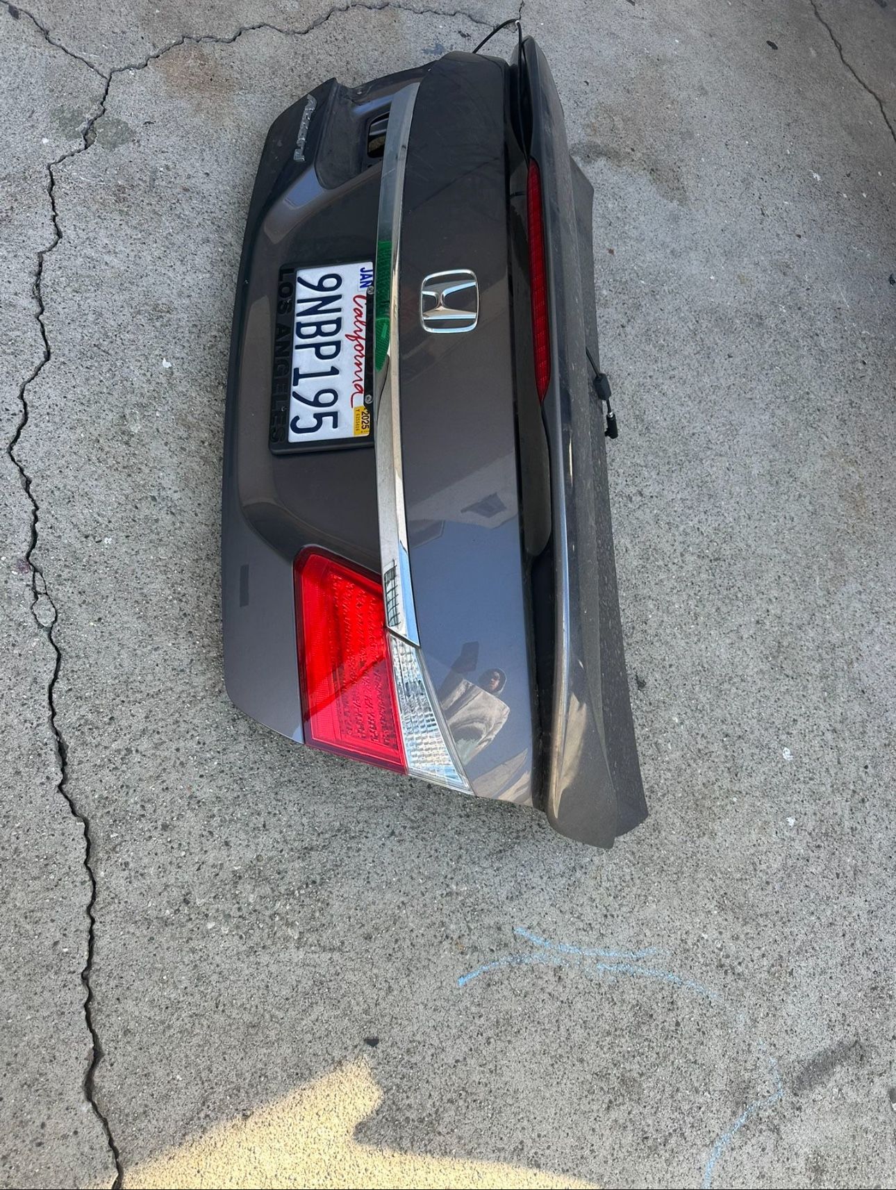 Honda Accord Trunk Lid With Wing 