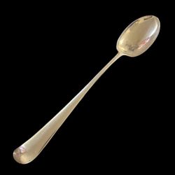Vintage Garrity 1948 Silver Plated Large Serving Spoon 14in 