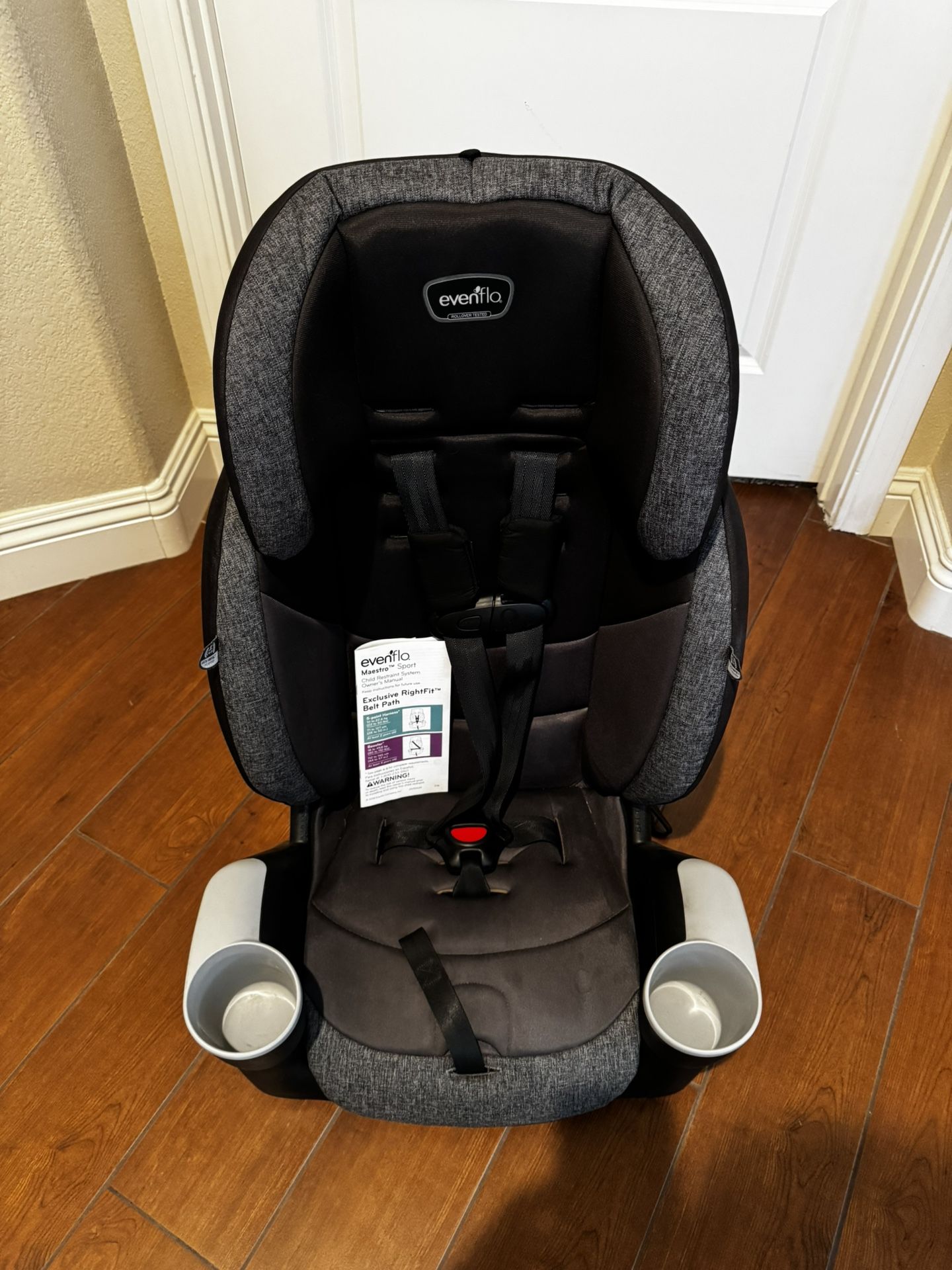 High Back Booster Car Best 5 Point Booster Evenflo EveryStage DLX  All-in-One Car Seat,