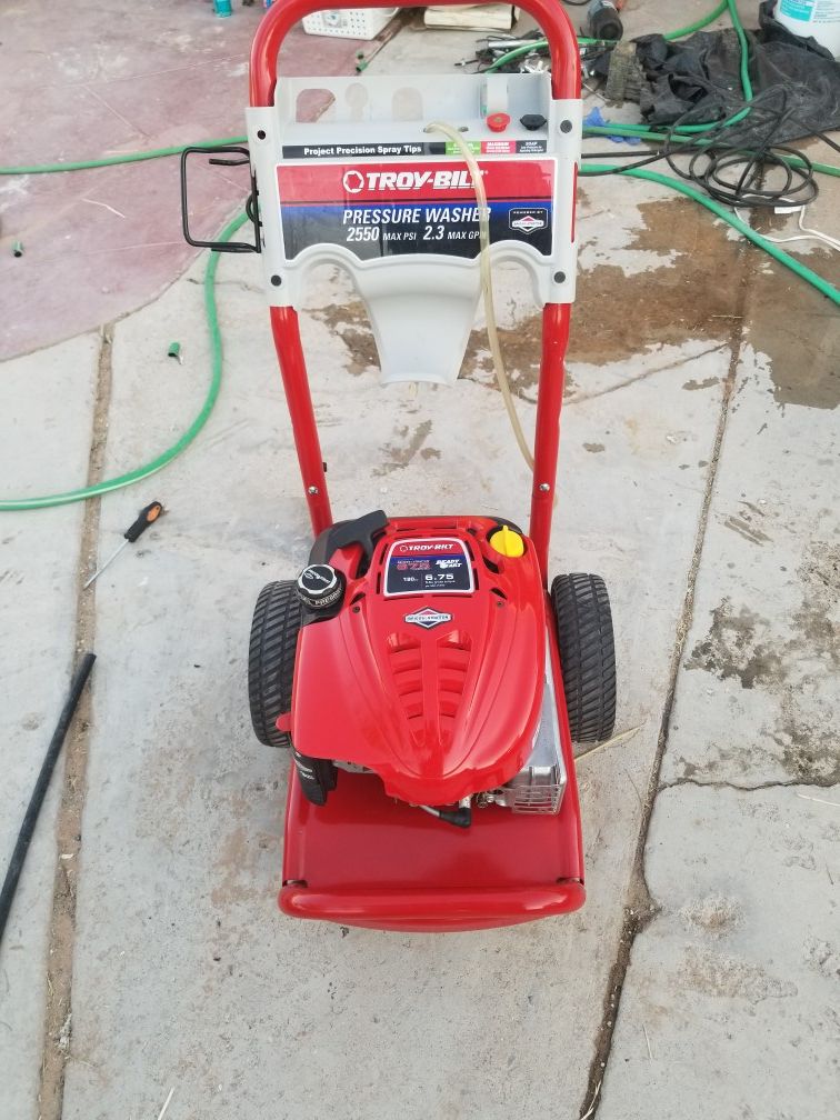 Troy pressure washer