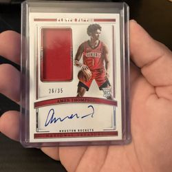 Amen Thompson RPA /35 National Treasure