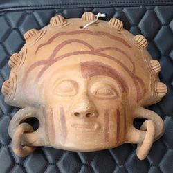 Ceramic artisan Reproduction of a Mesoamerican mask.