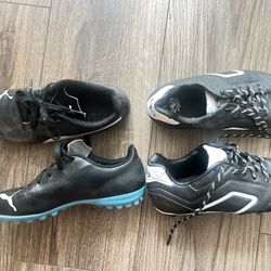 Both Puma Soccer Shoes For Kids Size 1 