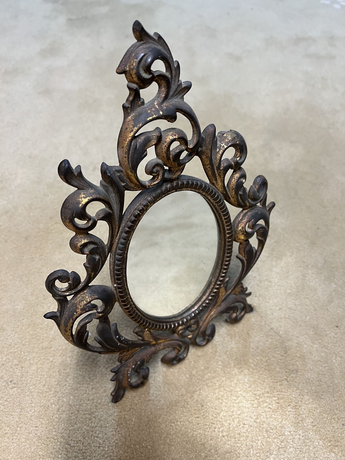 Very Old Antique Vanity Mirror