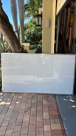 Large Folding Whiteboard with Aluminum Frame