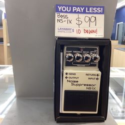 Boss NS-1X Guitar Pedals 