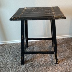 Rustic End Table