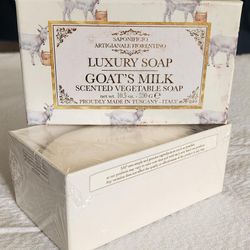 Luxury Goat's Milk Soap Handmade in Tuscany, Italy