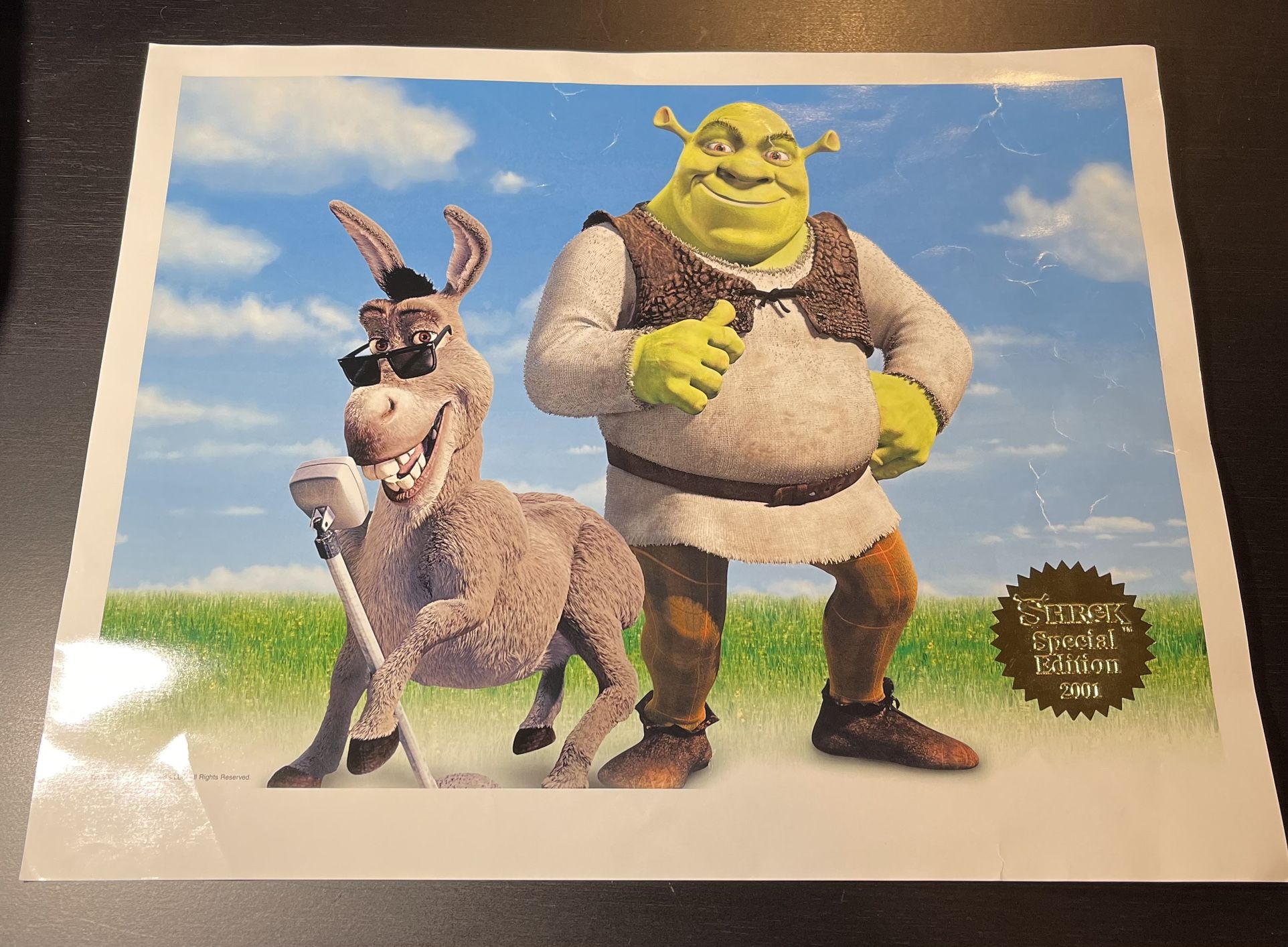 Shrek Certified Poster 2001