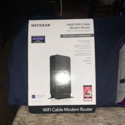 Netgear N600 Wifi Cable Modem Router.