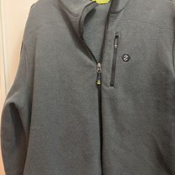 Izod Sweatjacket   Medium 