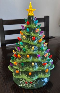 Christmas tree ceramic